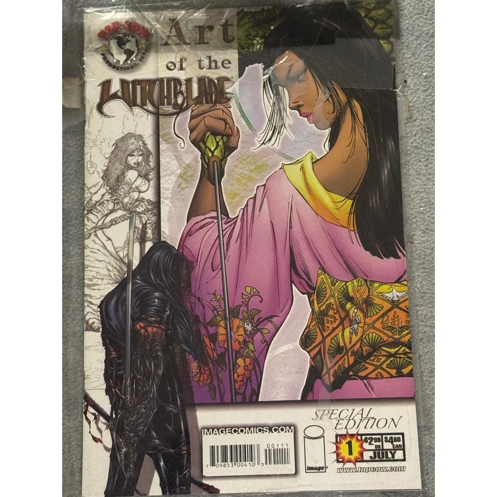 Art of the Witchblade Special Edition 1 Top Cow Image Comics July 1990s Art Book